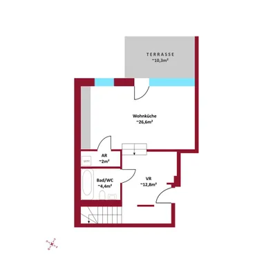 3-Zimmer-Wohnung mieten in Wien – 81,92 m², € 1.850 – Bild 10 von 11