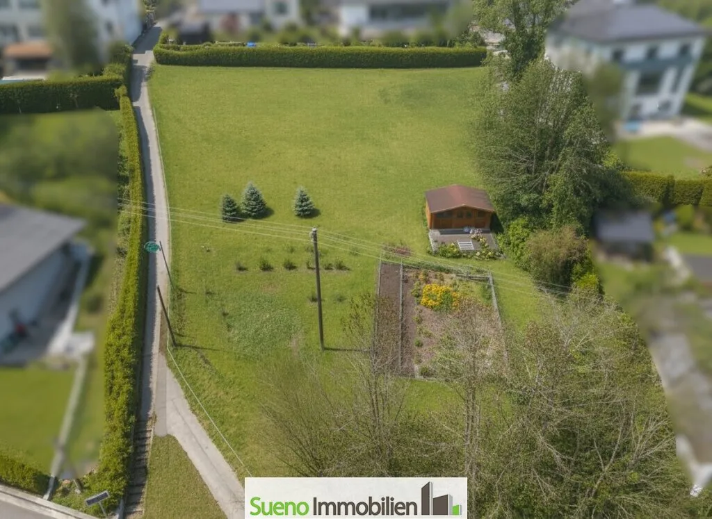 Großes Südhang-Grundstück in Ried/Traunkreis - auch teilbar - Ansicht 2
