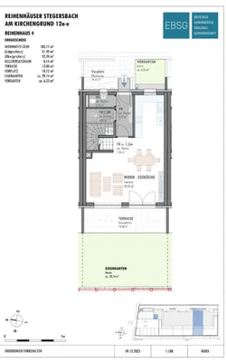 4-Zimmer-Haus mieten in Güssing – 103,77 m², € 1.088 – Bild 3 von 4