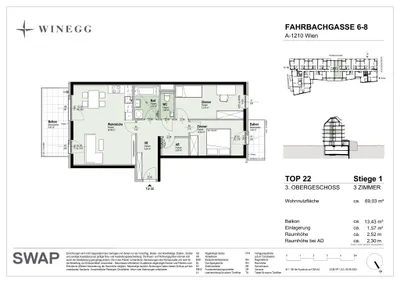 Immobilie kaufen in Wien – 69,03 m², € 456.400 – Bild 20 von 20