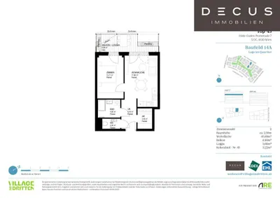 2-Zimmer-Wohnung kaufen in Wien – 45,89 m², € 412.000 – Bild 11 von 11