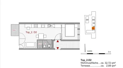 2-Zimmer-Wohnung mieten in Innsbruck – 32,72 m², € 1.239 – Bild 8 von 8
