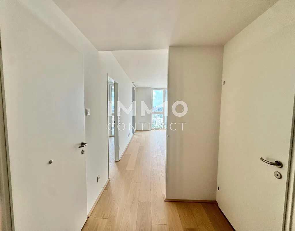 32. Stock: Citylife Pur - 2 Zimmer mit Weitblick - U1 Kagran: Provisionsfrei und Erstbezug - Ansicht 2