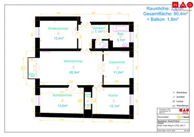3-Zimmer-Wohnung mieten in Linz – 89,13 m², € 974 – Bild 16 von 16