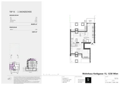 2-Zimmer-Wohnung kaufen in Wien – 64,04 m², € 504.000 – Bild 8 von 8