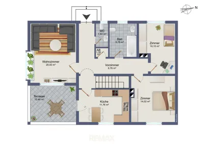 4-Zimmer-Haus kaufen in Graz-Umgebung – 74 m², € 269.000 – Bild 2 von 27