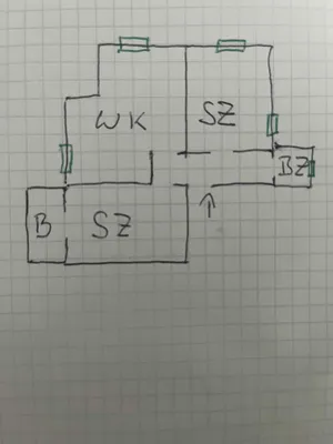 3-Zimmer-Wohnung mieten in Graz – 55 m², € 775 – Bild 5 von 5