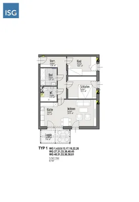 3-Zimmer-Wohnung mieten in Vöcklabruck – 75,31 m², € 874 – Bild 11 von 15