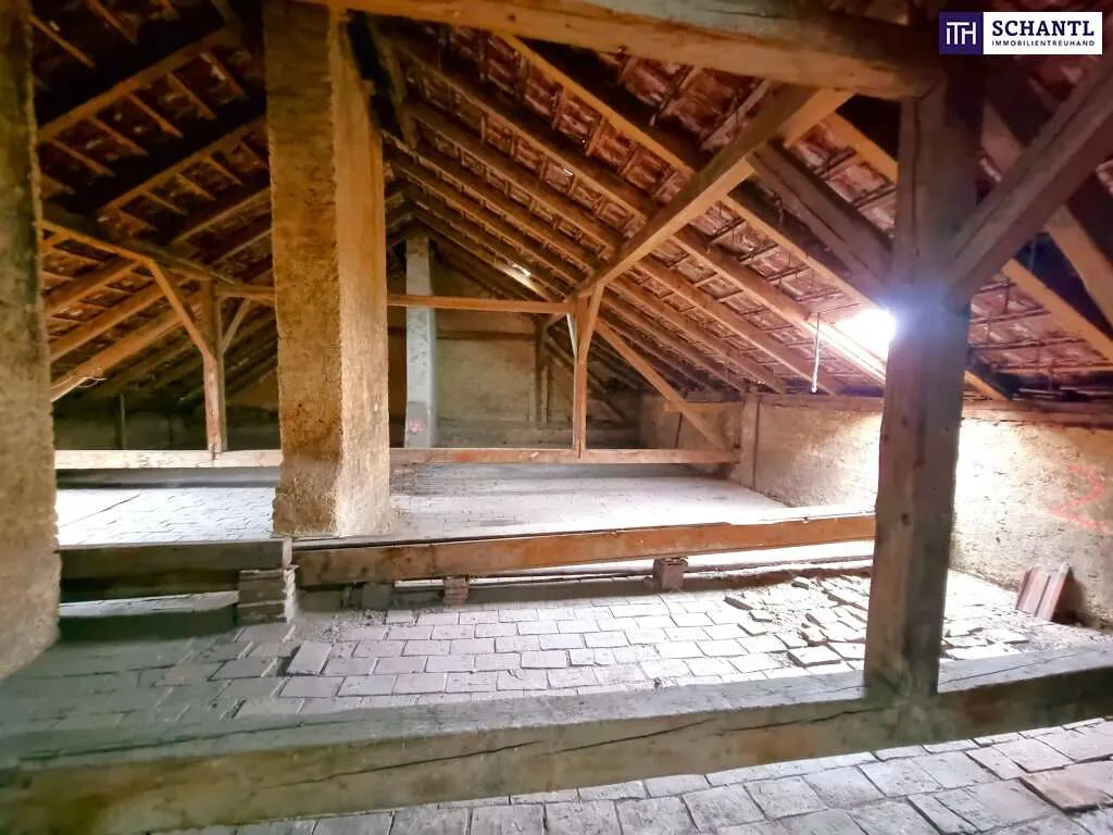 Neuer Preis! Baubewilligtes Dachgeschoss beim Meiselmarkt in Bestlage! Schönes Altbauhaus + Beste Anbindung und Infrastruktur + Ruhige Seitengasse! Jetzt zugreifen! - Ansicht 2