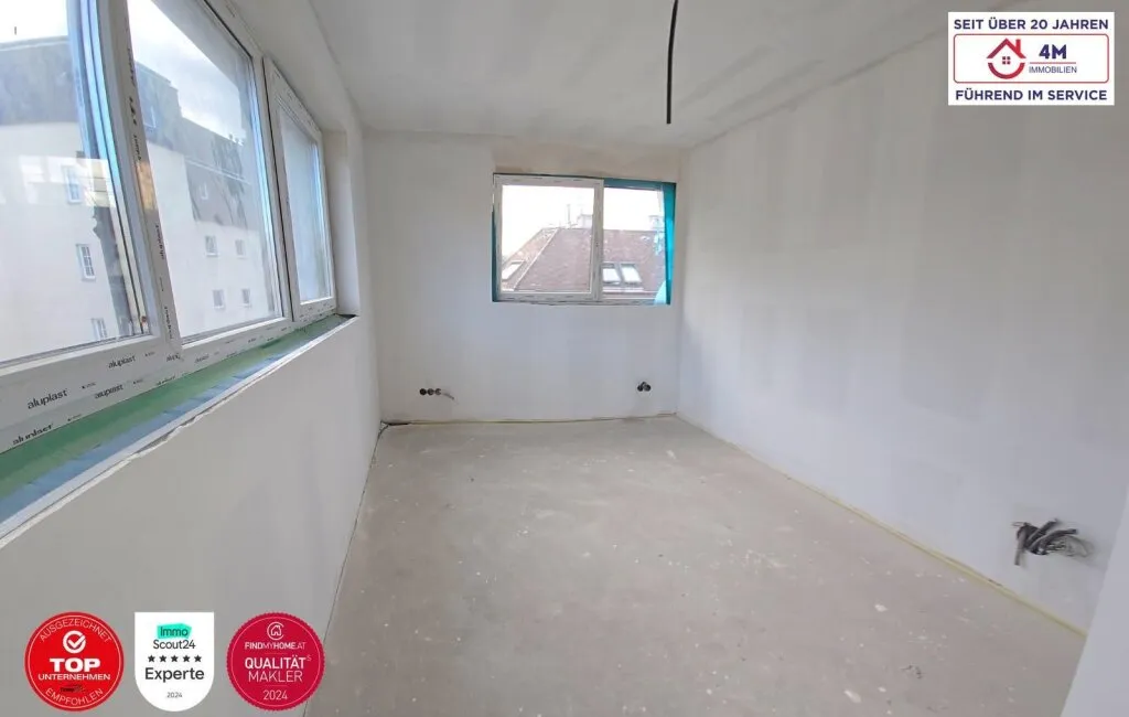 Attraktive, helle 2-Zimmer-Wohnung im Erstbezug - Ideal für Investoren oder Selbstnutzer ! - Ansicht 3