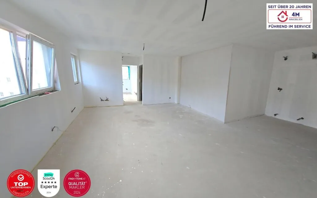 Attraktive, helle 2-Zimmer-Wohnung im Erstbezug - Ideal für Investoren oder Selbstnutzer ! - Ansicht 2