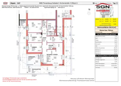 4-Zimmer-Wohnung mieten in Melk – 89,34 m², € 1.017 – Bild 10 von 10