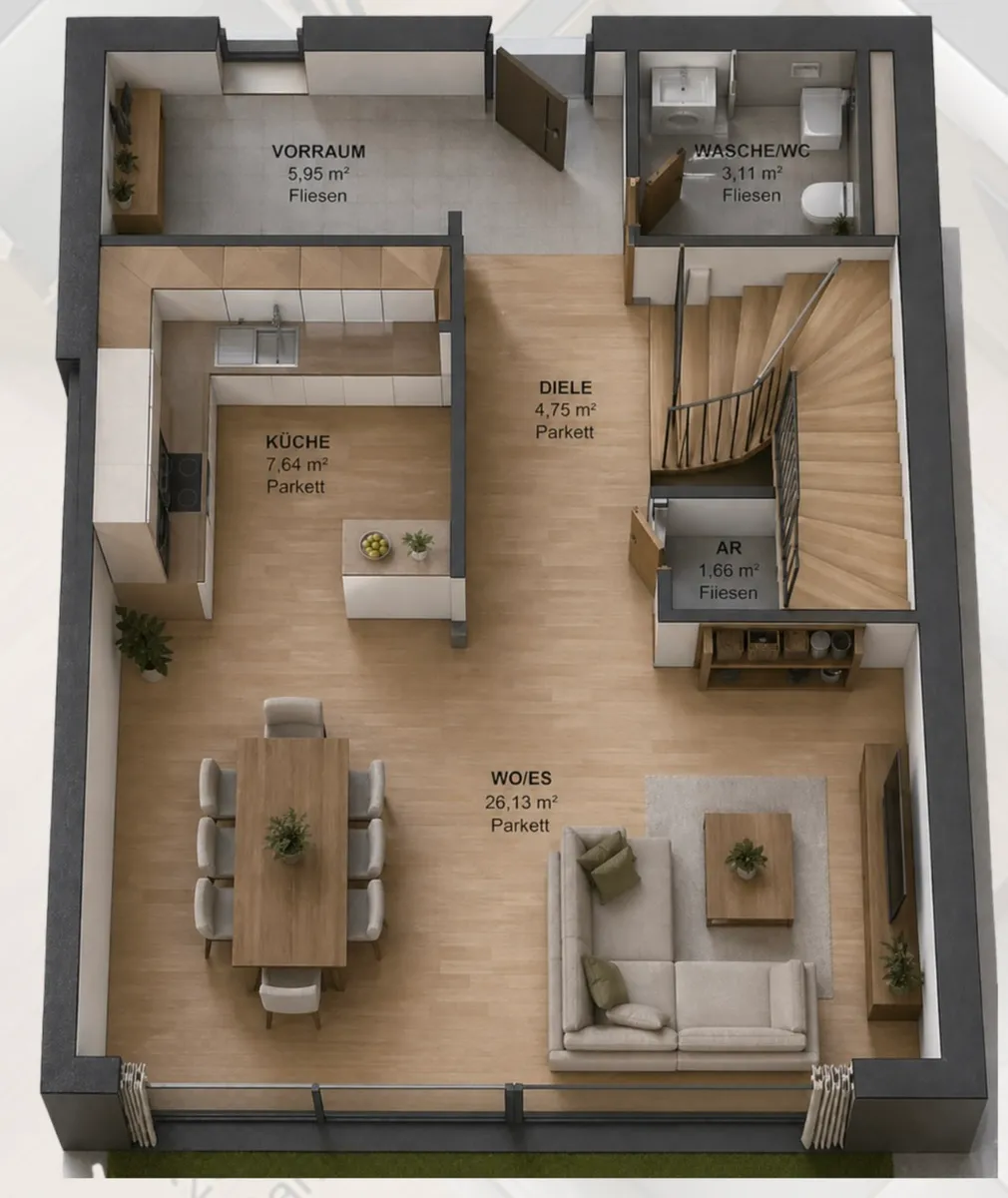 Haus – Weitendorf - Ansicht 3