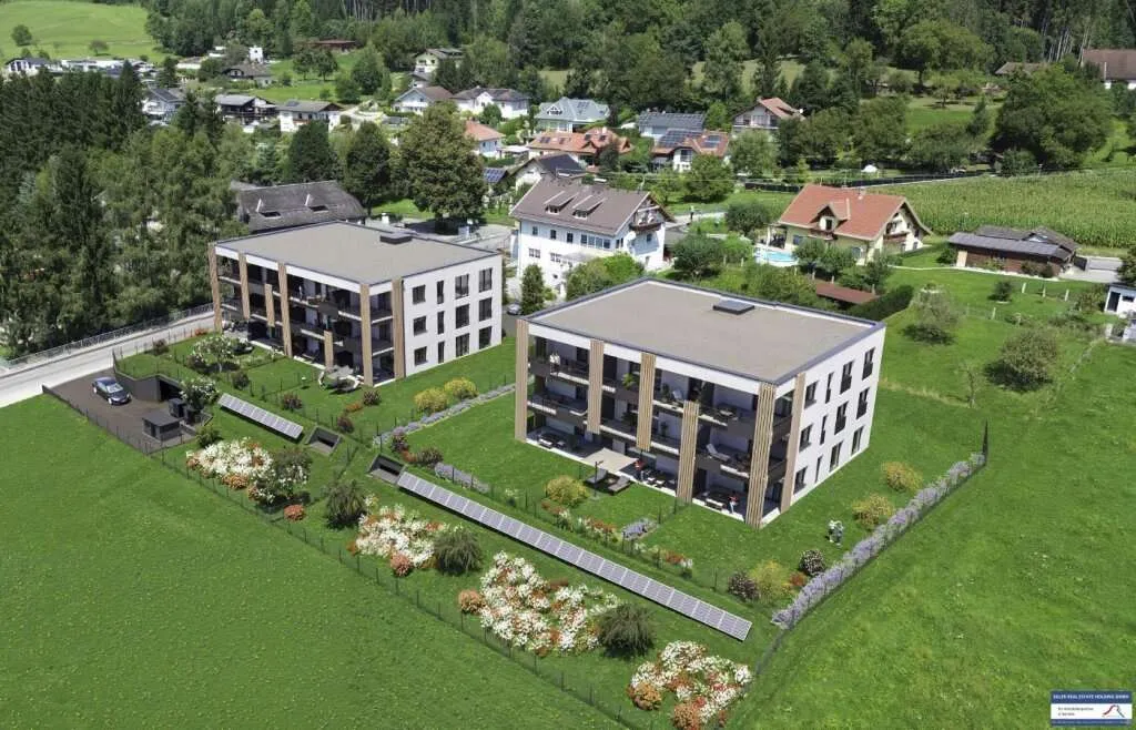 Gartenparadies: 4-Zimmer Wohnung in Lendorf - Grün und ebenerdig - Ansicht 2