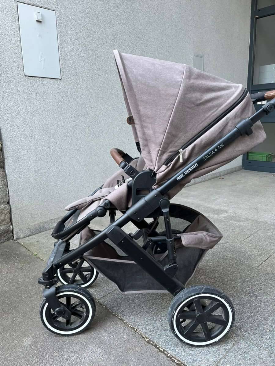 Kinderwagen ABC Design Salsa 4 Air / Babywanne und Sportsitz,  350,- (4020  Linz) - willhaben