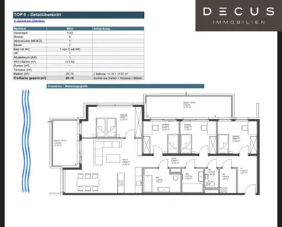 5-Zimmer-Wohnung mieten in Wien – 122,83 m², € 3.310 – Bild 12 von 12