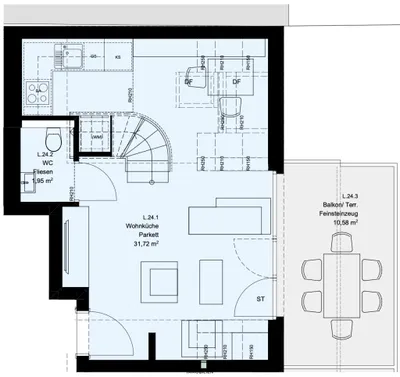 2-Zimmer-Wohnung mieten in Wien – 51 m², € 1.250 – Bild 15 von 16