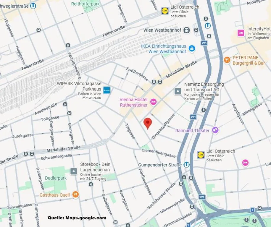 Garagenstellplatz nähe Mariahilfer Straße - Ansicht 2