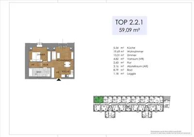2-Zimmer-Wohnung kaufen in Bruck an der Leitha – 69,21 m², € 366.286 – Bild 30 von 46