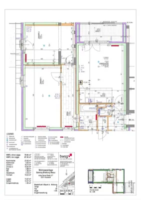 3-Zimmer-Wohnung mieten in Mödling – 87,95 m², € 1.295 – Bild 2 von 2
