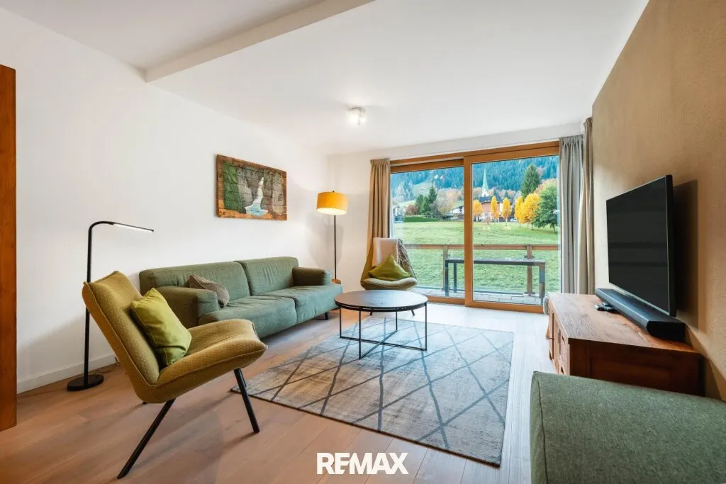 Attraktive Kapitalanlage in den Tiroler Alpen - Stilvolle 3-Zimmer-Wohnung mit Bergpanorama & Wellnessbereich - Ansicht 3