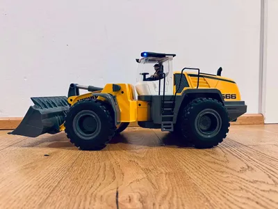 Modellino Pala Meccanica Liebherr In Metallo FM-Electrics L566-M, Edizione Limitata