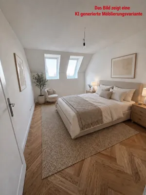 4-Zimmer DG-Wohnung, klimatisiert in Ruhelage Nähe Urania/ Innenstadt – Bild 2