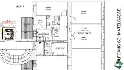 3-Zimmer-Wohnung kaufen in Wien – 79 m², € 475.000 – Bild 15 von 15