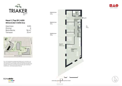 4-Zimmer-Wohnung mieten in Graz – 96 m², € 1.667 – Bild 16 von 16