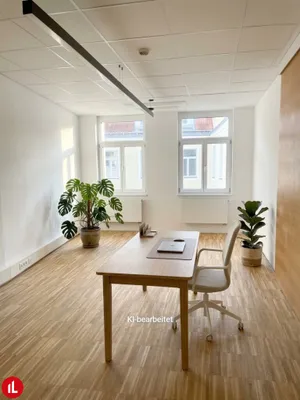Gewerbeimmobilie mieten in Baden – 134 m², € 2.474