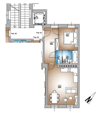 2-Zimmer-Wohnung kaufen in Wien – 46,17 m², € 254.900 – Bild 12 von 12