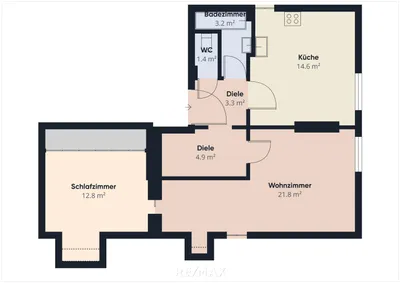 2-Zimmer-Wohnung kaufen in Linz Land – 66 m², € 139.000 – Bild 13 von 13