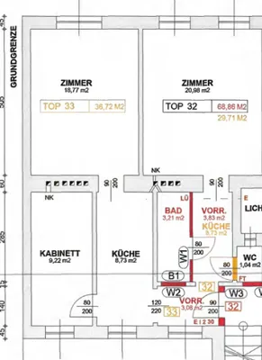 3-Zimmer-Wohnung kaufen in Wien – 68,85 m², € 264.000 – Bild 22 von 23