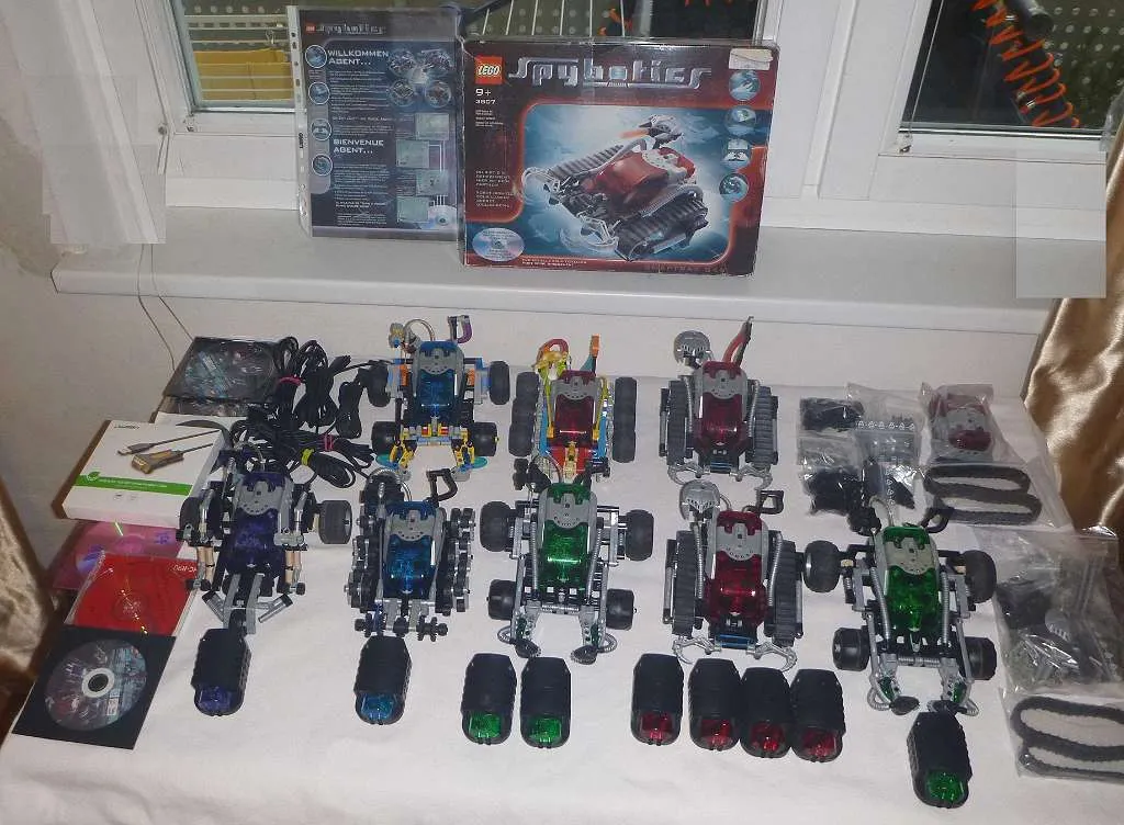 LEGO Technik SPYBOTICS SET (vollständige Sammlung mit Zubehör)