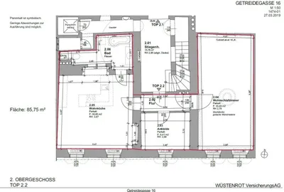 3-Zimmer-Wohnung mieten in Salzburg Stadt – 85,75 m², € 1.784 – Bild 7 von 11