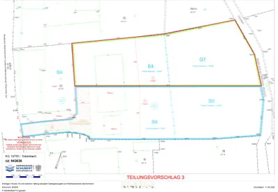 Grundstück kaufen in Sankt Pölten Land – 1 295 m², € 99.000 – Bild 2 von 2