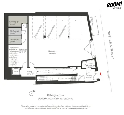 3-Zimmer-Wohnung kaufen in Tulln – 100 m², € 598.000 – Bild 6 von 7