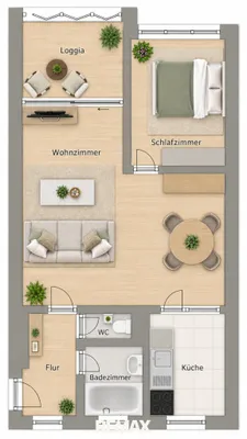 2-Zimmer-Wohnung kaufen in Gmunden – 65 m², € 117.000 – Bild 12 von 12