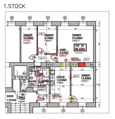 4-Zimmer-Wohnung kaufen in Wien – 88 m², € 525.000 – Bild 16 von 17