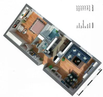 2-Zimmer-Wohnung mieten in Korneuburg – 59 m², € 850 – Bild 10 von 10