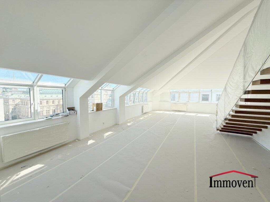 TOPLAGE - ERSTBEZUG - GENERALSANIERT - Großes Büro mit Dachterrasse bei der Wiener Oper! – pohled 2