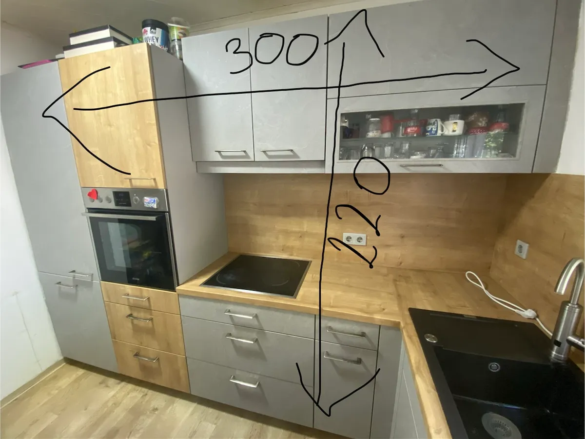 Küchenzeile komplett mit Elektrogeräten, € 600,- (4020 Linz)