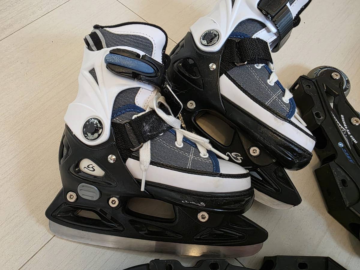 Cox Swain verstellbare Rollerskates/ Eislaufschuhe 33-36