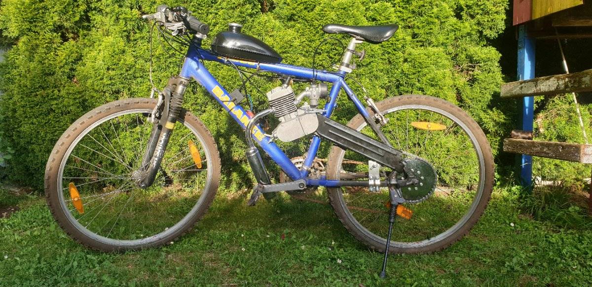 Fahrrad mit Benzinmotor,  220,- (6020 Innsbruck) - willhaben