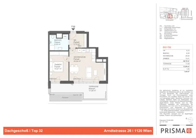 2-Zimmer-Wohnung kaufen in Wien – 49,78 m², € 386.650 – Bild 4 von 4