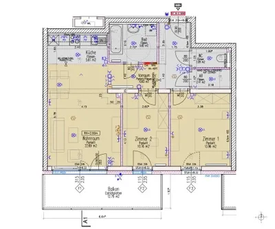 3-Zimmer-Wohnung mieten in Sankt Pölten Land – 74 m², € 651