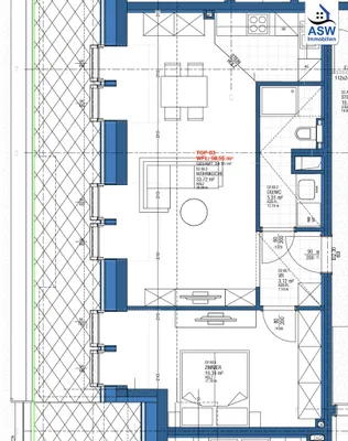 2-Zimmer-Wohnung kaufen in Wien – 58,55 m², € 319.000 – Bild 9 von 9