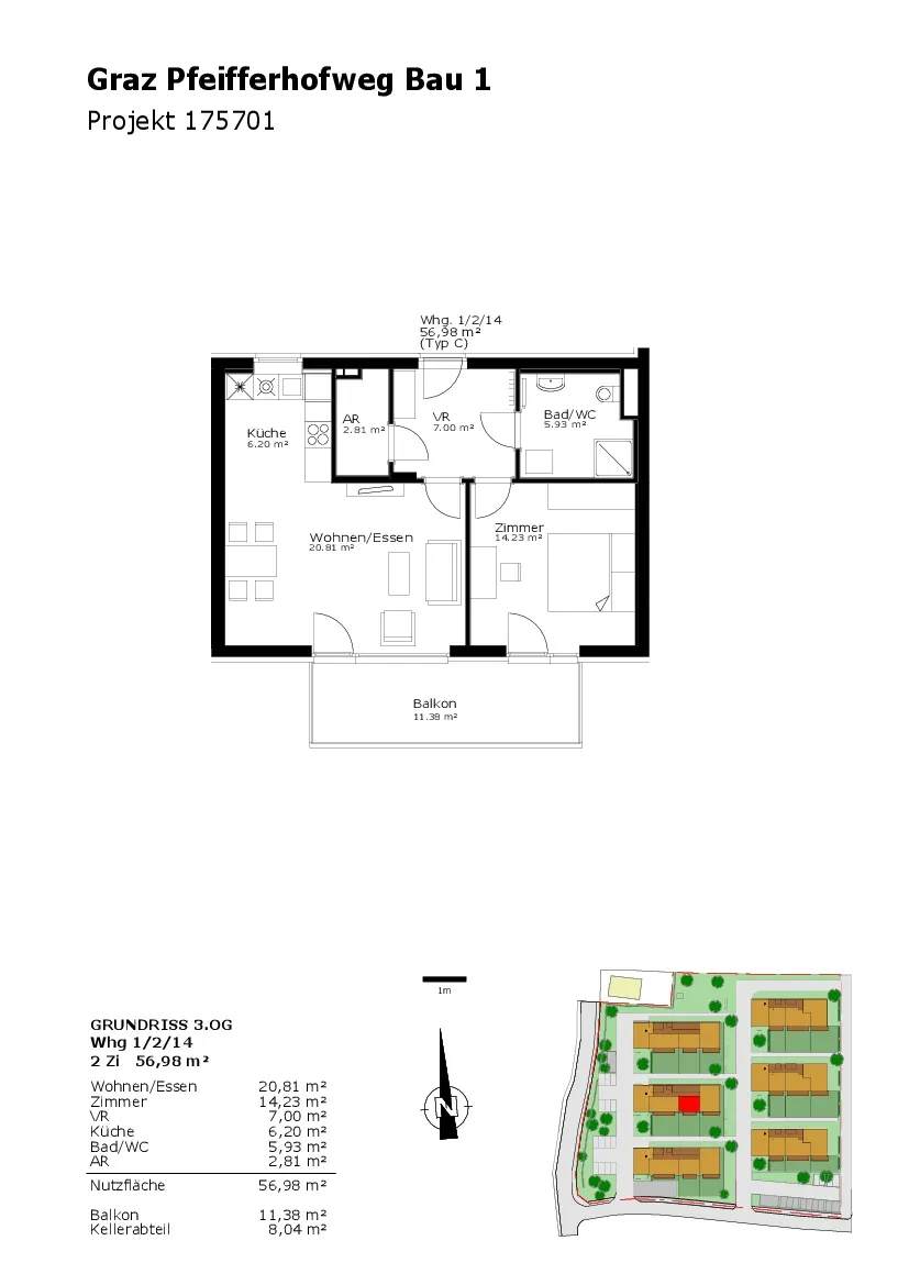 Wohnung – Andritz - Ansicht 2