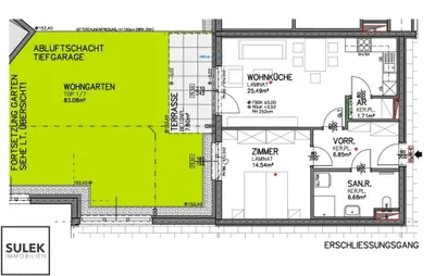 2-Zimmer-Wohnung mieten in Eisenstadt – 55,27 m², € 858 – Bild 3 von 13