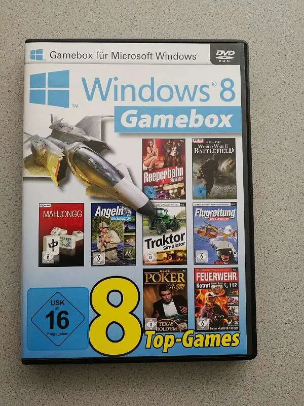 Die ultimative Windows 8 Gamebox! Neu und OVP